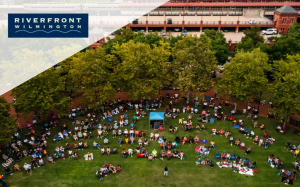 Aerial image of Tubman-Garrett Riverfront Park